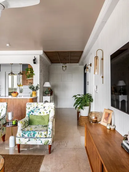 This simple arch connecting the living and kitchen areas is a small detail that has a powerful impact on the flow of the home.