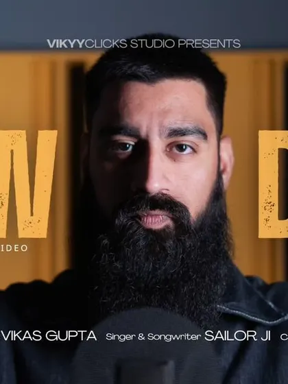 The official poster for 'NEW DAY', a Punjabi hip-hop track by Sailor Ji. For this project, I served as both the director and cinematographer, bringing the artist's vision to life from concept to final cut.
