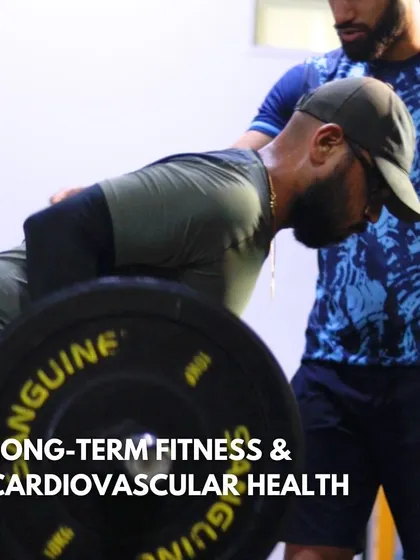 Long-term fitness depends on cardiovascular health. I integrate exercises like bent-over rows to build a strong back while also challenging the heart.