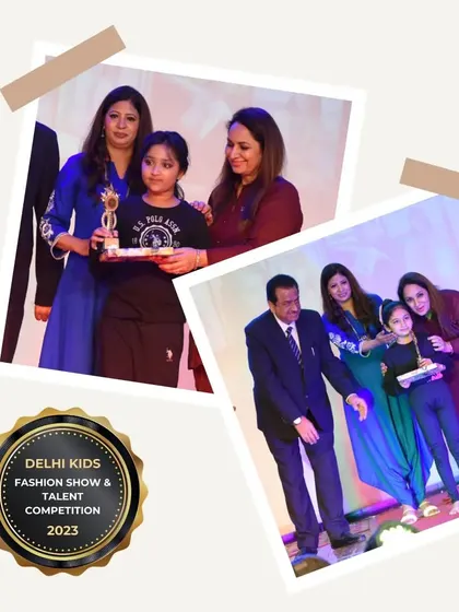 More smiles and celebrations on stage. Whether walking solo or with family, every participant is honored with a trophy and gifts to acknowledge their wonderful performance.