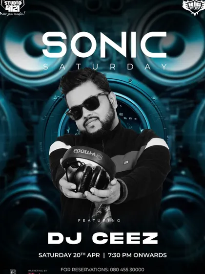 "Sonic Saturday" clubbing experience at Big Pitcher Sarjapur, a classy party with an amazing dance floor.