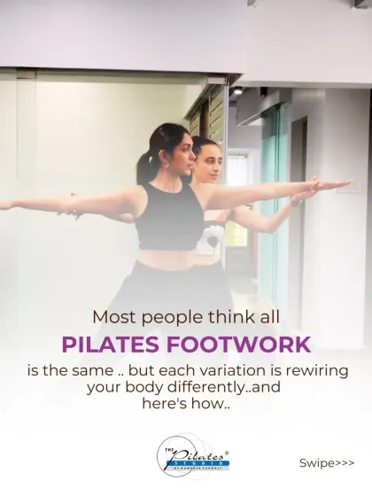 Most people think all Pilates footwork is the same, but each variation rewires your body differently. This series breaks down how subtle changes in foot placement lead to powerful impacts on your entire body.