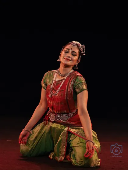 A moment of complete surrender to the music and emotion of the piece.