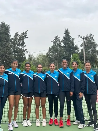 The full squad. Standing together with my teammates, ready to compete for India. There is a special bond that forms when you wear the national colors.