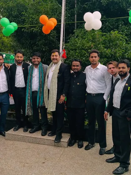 Together with my professional fraternity. We support each other to uphold the principles of justice.