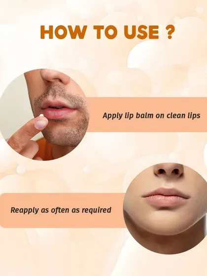 Using my lip balm is simple. Just apply a small amount to clean lips and reapply as often as needed throughout the day for continuous hydration and protection.