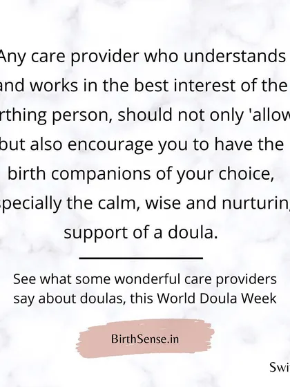 I believe in building bridges with medical professionals. Here, respected OBGYNs, midwives, and doctors from across India share their firsthand experiences of how doula support transforms the birthing room for everyone.