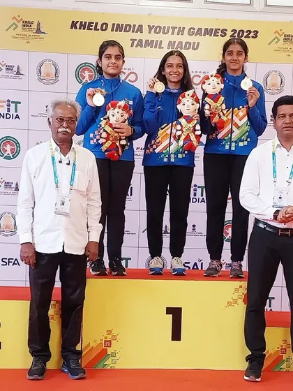 We celebrate Anushka Thokur winning a bronze medal at the Khelo India Youth Games 2023. Her success at such a prestigious national event is an inspiration to all our students.