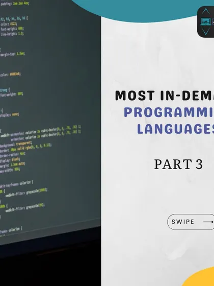 The final part of our series on in-demand programming languages. This section covers languages like Java, Go, and TypeScript, providing insights into their use cases and career options.
