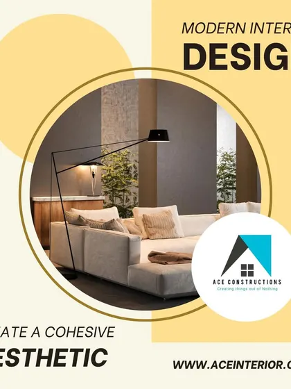 Our expertise lies in modern interior design. We focus on creating a cohesive aesthetic with clean lines, a sophisticated color palette, and high-quality materials.
