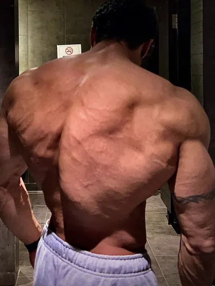 You cannot lose if you do not quit. A powerful back shot that represents the resilience I've built during my hardest times.
