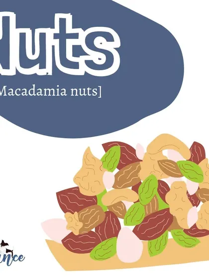 Certain nuts, like macadamia nuts, are very toxic to dogs. It's best to avoid giving your dog any kind of nuts to be safe.