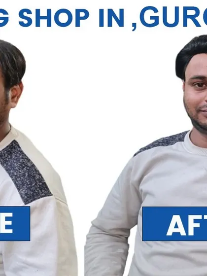 From before to after, the change is incredible. We don't just cover hair loss; we restore a youthful and confident appearance with our custom-fitted hair wigs.