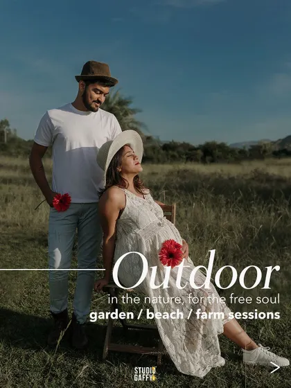 Showcasing our "Outdoor" sessions for the free-spirited, set in nature like a garden, beach, or farm.