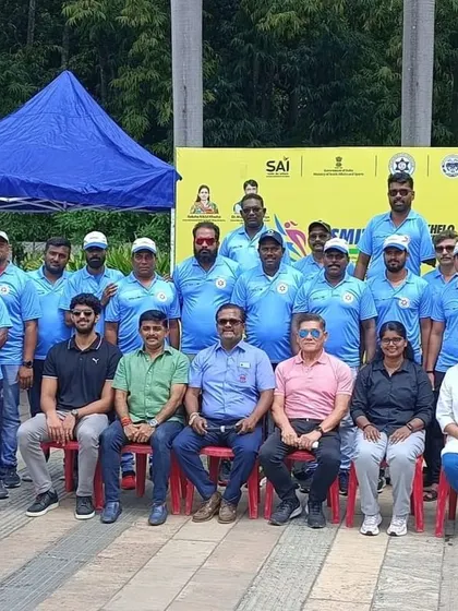 The extended BAC family of coaches and officials at a meet.