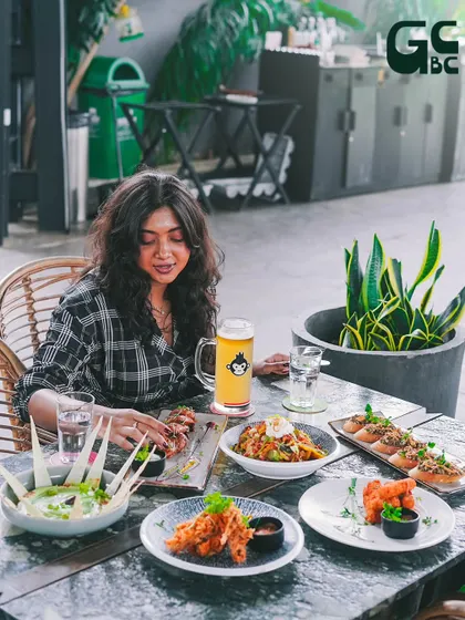 A table full of our best dishes, from appetizers to mains. There's something for everyone to enjoy.