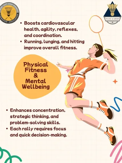 Badminton is a powerful tool for physical and mental growth. It boosts cardiovascular health, enhances concentration, and improves strategic thinking skills.