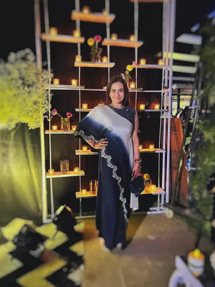 The festive season is officially here. This was my look for a recent party, featuring a beautiful tie-dye and embellished top that feels celebratory and chic.