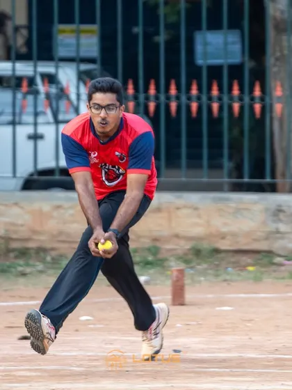 Action shots and team photos from our Lotus Cricket League, capturing the excitement of the matches, the teams, and the overall event.