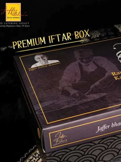 Experience Iftar like never before with our Premium Iftar Box. It's a feast of luxury, tradition, and unforgettable flavors, from rich appetizers to decadent desserts.
