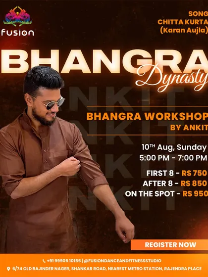 We were thrilled to host Ankit from Bhangra Dynasty for a workshop. We love bringing in guest artists to share their expertise with our students.