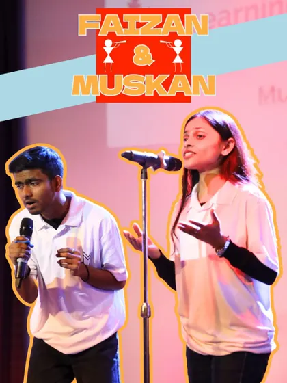 Meet Faizan and Muskan, two of our passionate In-school fellows. Their goal is to ensure every child gets at least one hour of music education every week, fostering essential life skills.