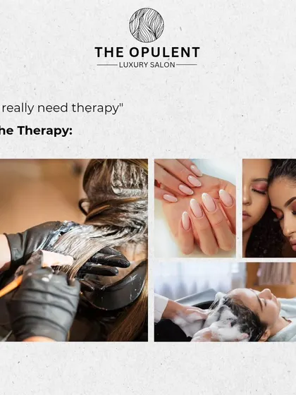When you say you need therapy, sometimes a full salon pamper session is what you really mean.