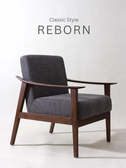 Classic style reborn. This armchair is a testament to enduring design, meticulously restored and crafted for modern living.