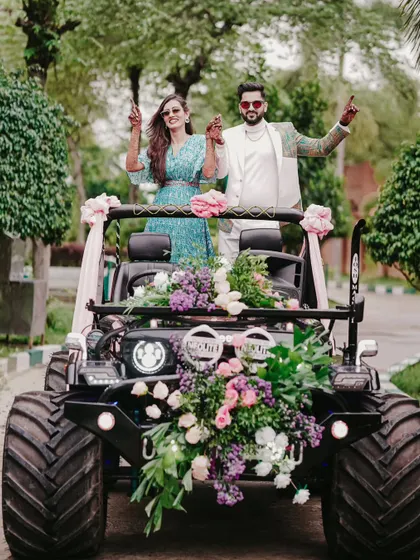 Let's make an entrance. I believe your photos should reflect your personality, whether that means a grand, high-energy celebration or a quiet, intimate moment.