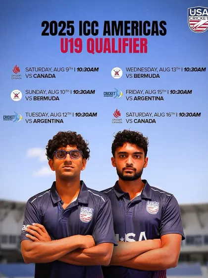 Congratulations to Shiv Shani on being selected as Vice Captain for the USA U19 Squad for the ICC Americas Qualifiers. This is a well-deserved honor and a proud moment for our Achievers-CYCA partnership.