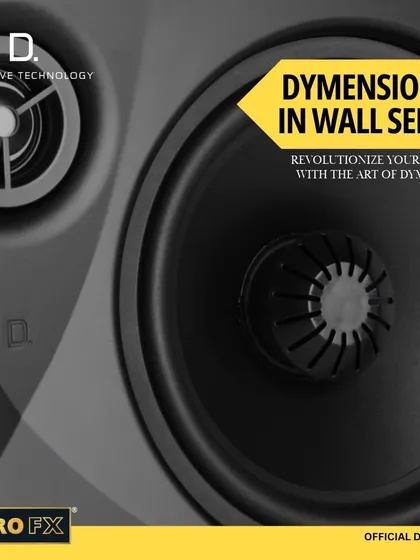 A closer look at the Definitive Technology Dymension CI In-wall Series, where high performance audio meets invisible elegance. We use these systems to revolutionize your interior, turning walls into a canvas for sound.