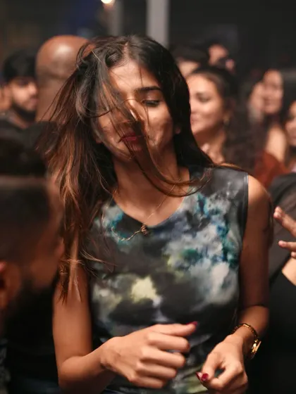 Lost in the music and the moment.