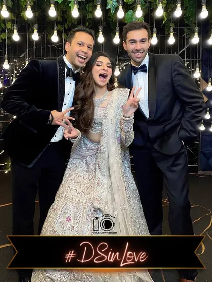 Glamour, lights, and everlasting memories. Our photo booth is the perfect addition to your elegant cocktail party, giving your guests a chance to strike a pose and capture the joy of the evening against a stunning backdrop.