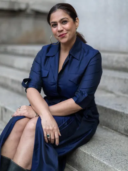 Another shot from my friend Kiran. Just me, sitting on some steps, feeling grateful for the journey.