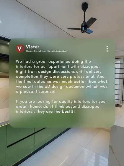 A happy client's review is our biggest reward. This testimonial from Victor at Casagrand Zenith is a testament to our team's professionalism and commitment to exceeding expectations.