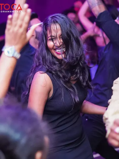 The joy of dancing with friends. It's about creating a space where everyone can have fun.