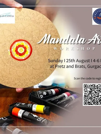 An invitation to our Mandala Art workshop, where you can join our creative journey and find inspiration in this beautiful, meditative art form.