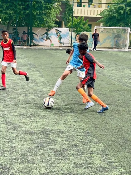 Our U-9, U-11, U-13, and U-15 teams engaging in competitive practice matches against Bengaluru United FA, a crucial part of their pre-season and ongoing development.