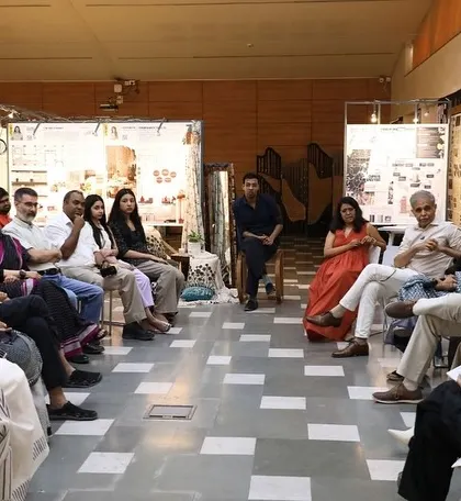 The audience at the IIAD panel discussion. We believe engaging with students and fellow professionals is vital for pushing the boundaries of architectural thought.