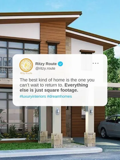 The best kind of home is one you can't wait to return to. Everything else is just square footage. This image of a modern villa exterior captures that feeling of a dream home.