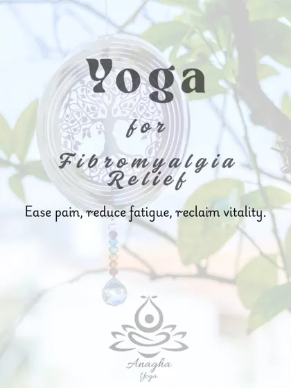 My yoga program for Fibromyalgia relief is designed to ease pain, reduce fatigue, and help you reclaim vitality through gentle, restorative practices.