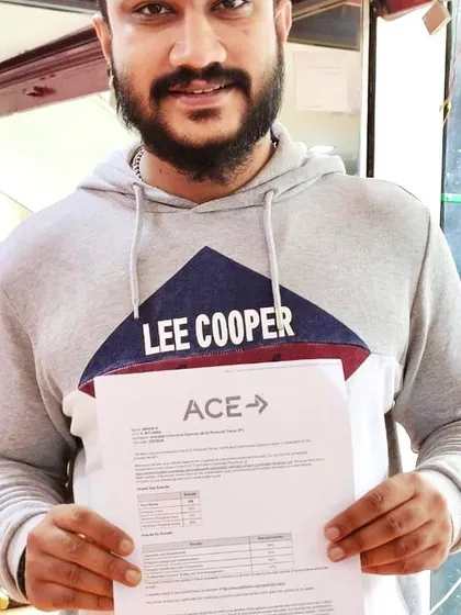 Another trainer from the R8 family, Anoop, joins the ACE family. We wish him all the very best with his training career and future endeavors.
