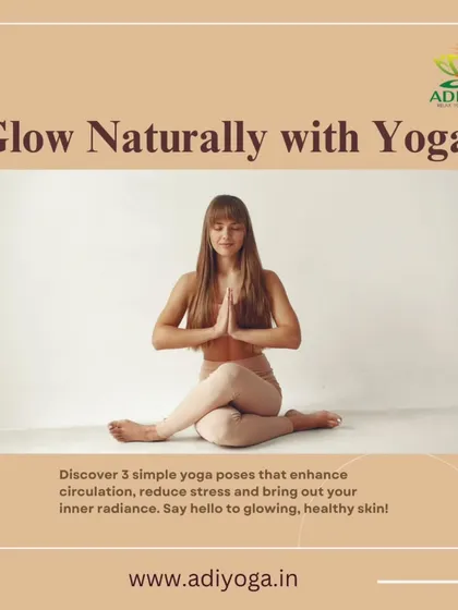 You can glow naturally with yoga. I teach asanas that enhance circulation, reduce stress, and help detoxify the body, bringing out your inner radiance for healthy, glowing skin.