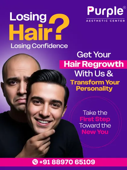 Losing hair can mean losing confidence. Our hair regrowth treatments are designed to help you transform your personality and take the first step toward a new, more confident you.
