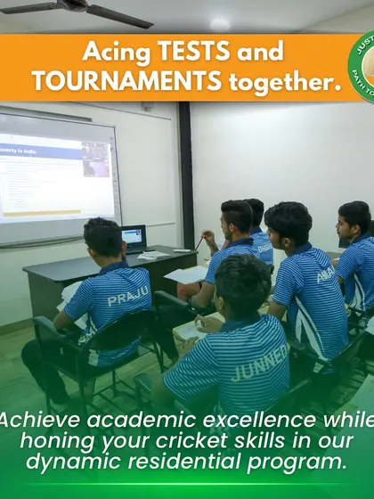 At our residential academy, we ensure you excel in both sports and studies. Our integrated program allows students to ace their tests and score in tournaments without compromise.