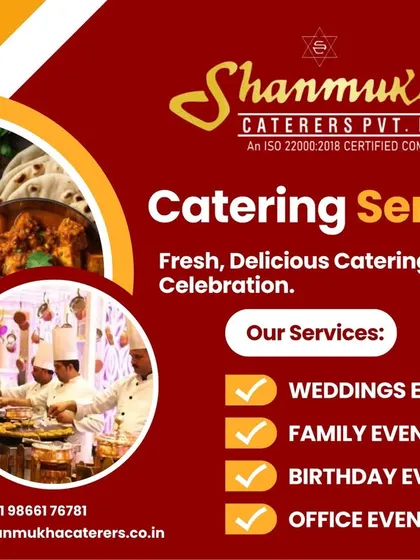 Fresh, delicious catering for any celebration. We offer services for weddings, family events, birthdays, and office parties.