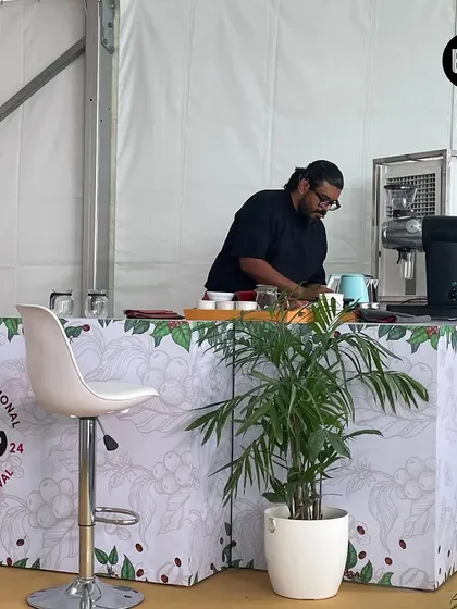 A glimpse from the Delhi Regionals of the National Barista Championship. Our trainers actively participate in competitions to stay sharp and connected.