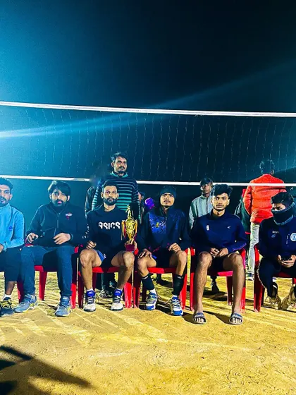 The winning squad in Jharkhand. Success is always a team effort, built on shared goals and on-court chemistry.