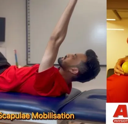 A closer look at the levator scapulae mobilization technique. We teach clients how to use simple tools like a ball to perform these exercises effectively at home.