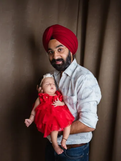 His whole world in his arms. A father's love is a powerful and beautiful thing to witness and photograph.